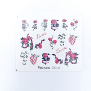 סליידר נחשים ורודים D010