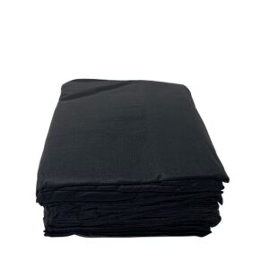 סדין שחור עם גומי למיטת טיפולים – 10 י'ח בחבילה